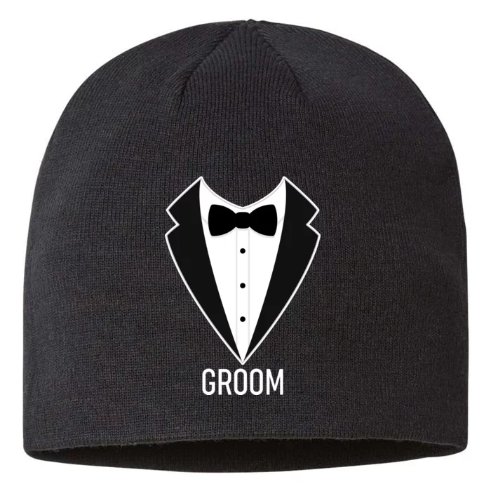 Groom Wedding Tuxedo 8 1/2in Sustainable Knit Beanie