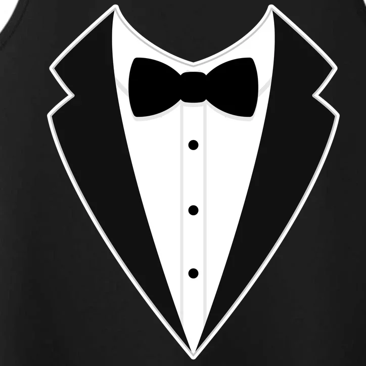 Groom Wedding Tuxedo Performance Tank