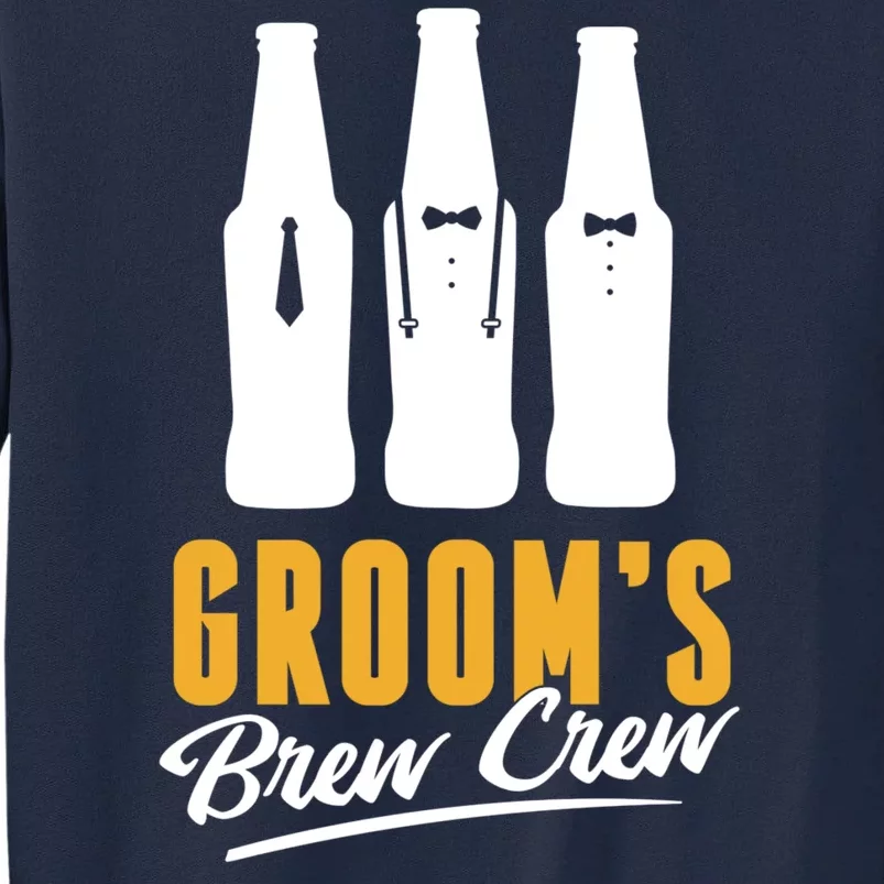 Grooms Brew Crew Tall Sweatshirt