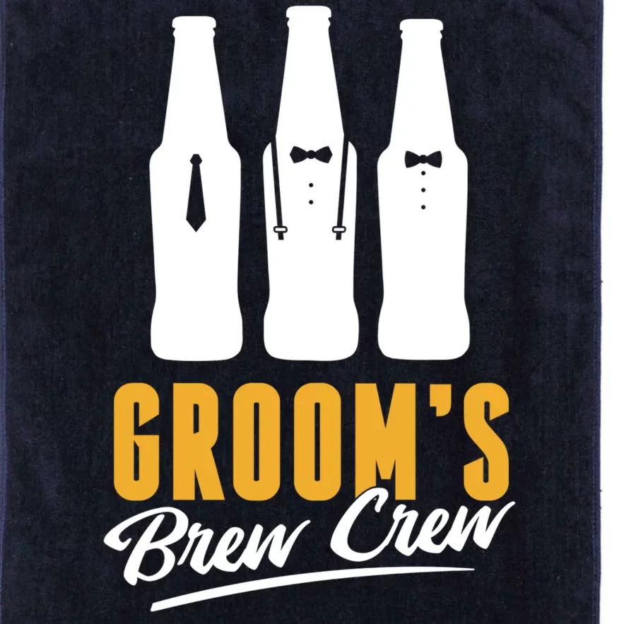 Grooms Brew Crew Platinum Collection Golf Towel