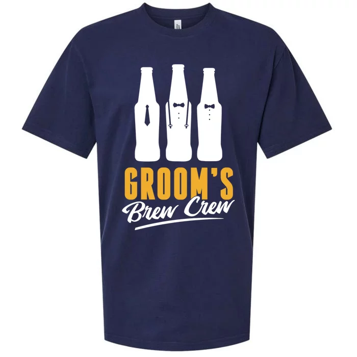 Grooms Brew Crew Sueded Cloud Jersey T-Shirt