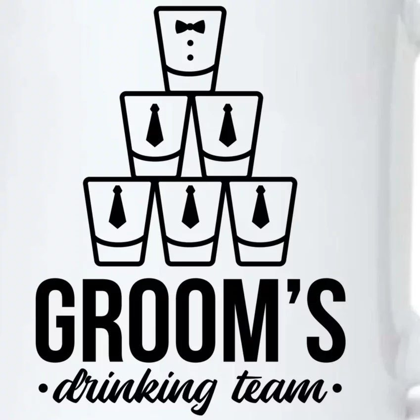 Grooms Drinking Teem Glass Black Color Changing Mug