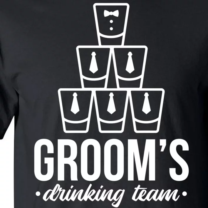 Grooms Drinking Teem Glass Tall T-Shirt