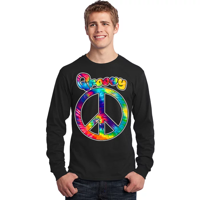 Groovy Peace Sign Long Sleeve Shirt