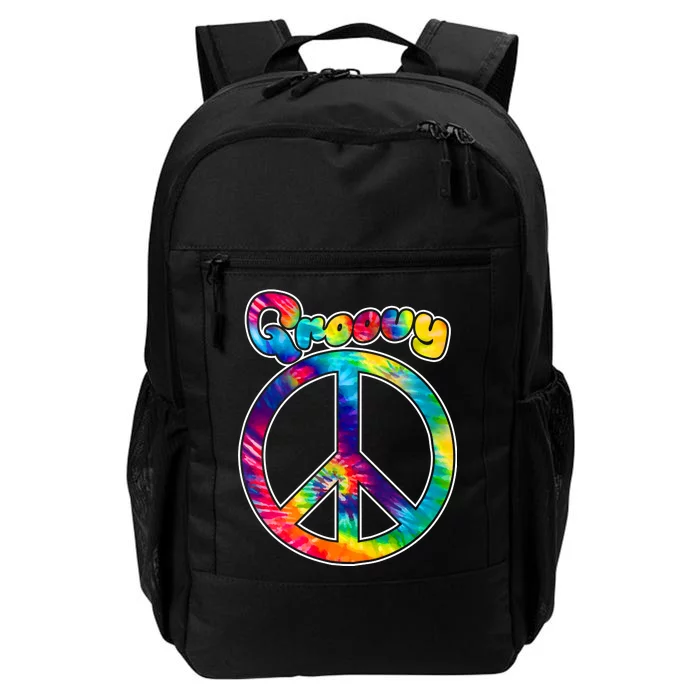 Groovy Peace Sign Daily Commute Backpack