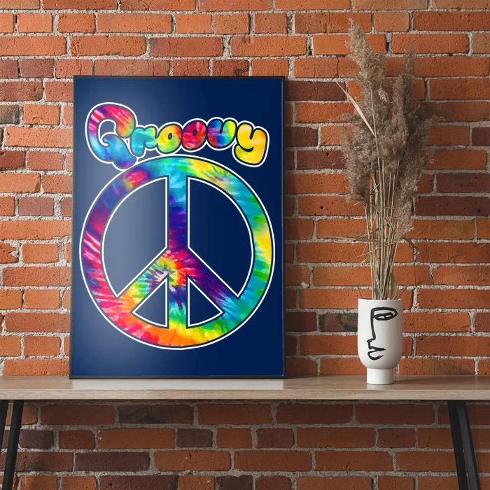 Groovy Peace Sign Poster | TeeShirtPalace