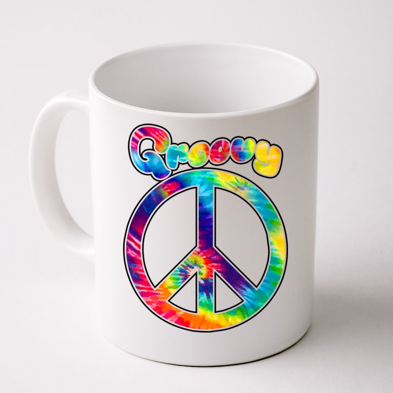 Groovy Peace Sign Coffee Mug