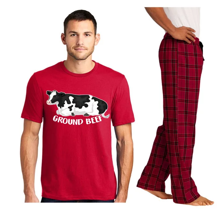 Ground Beef Funny Cow Pajama Set