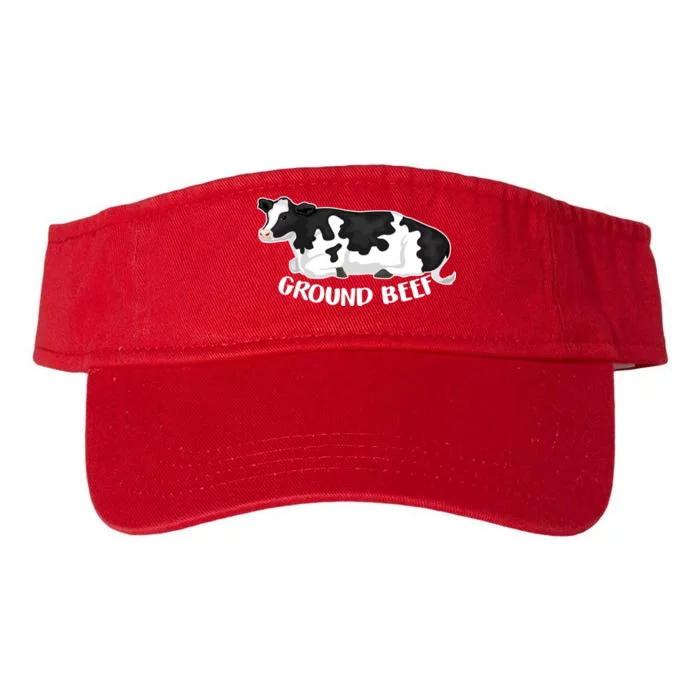 Ground Beef Funny Cow Valucap Bio-Washed Visor