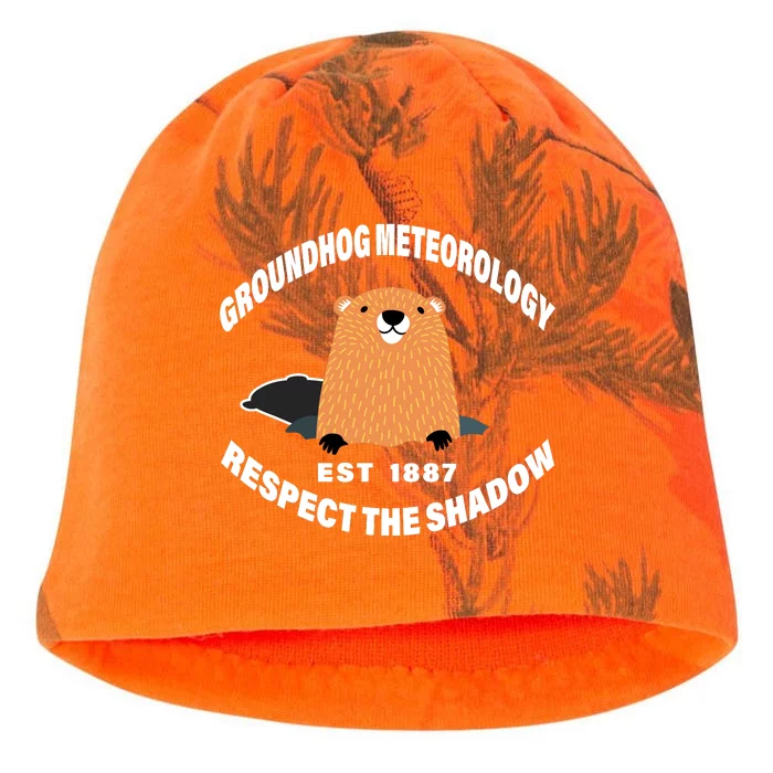 Groundhog Meteorology Respect The Shadow Kati - Camo Knit Beanie