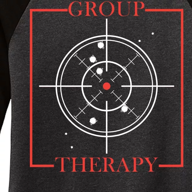 Group Therapy Women's Tri-Blend 3/4-Sleeve Raglan Shirt