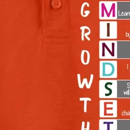 Growth Mindset Dry Zone Grid Performance Polo