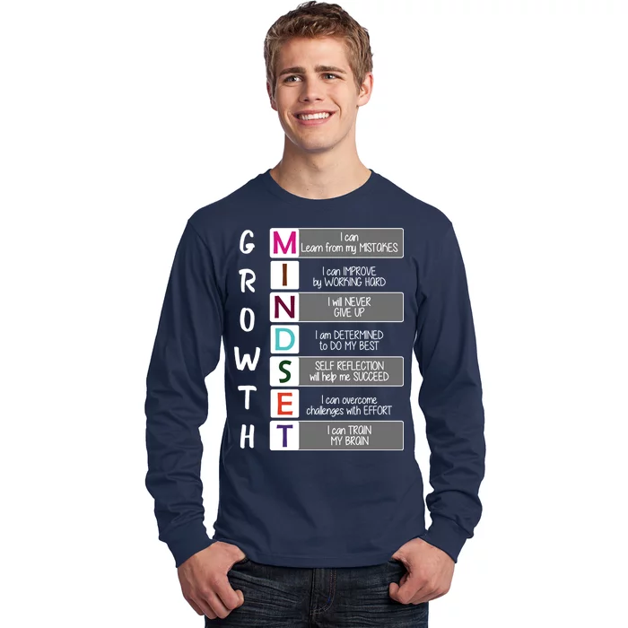 Growth Mindset Long Sleeve Shirt