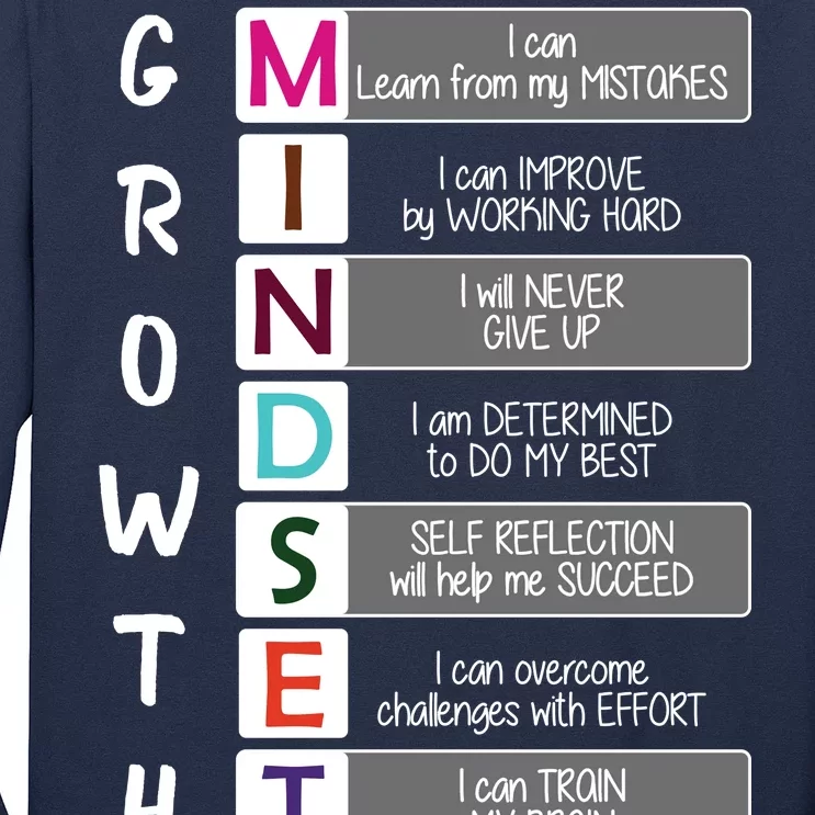 Growth Mindset Long Sleeve Shirt