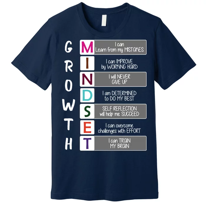 Growth Mindset Premium T-Shirt