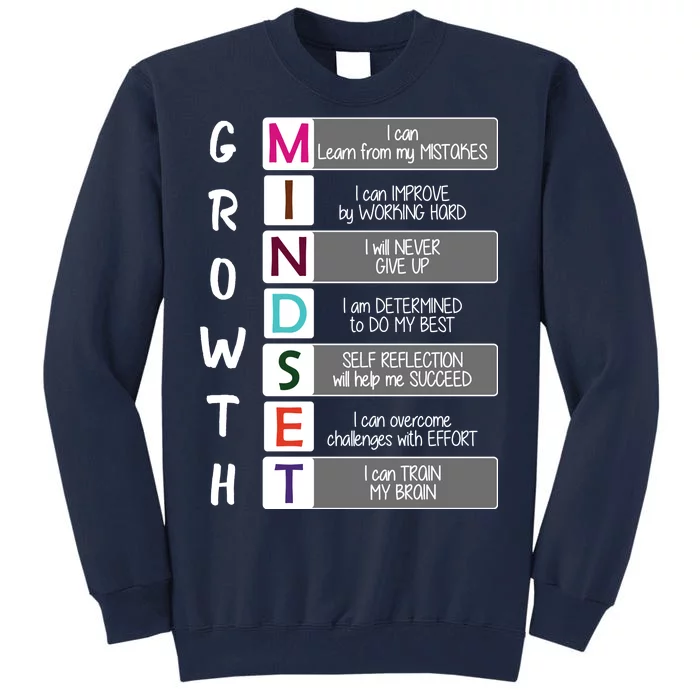 Growth Mindset Tall Sweatshirt