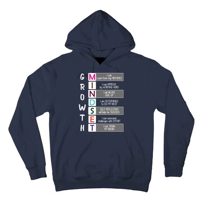 Growth Mindset Tall Hoodie