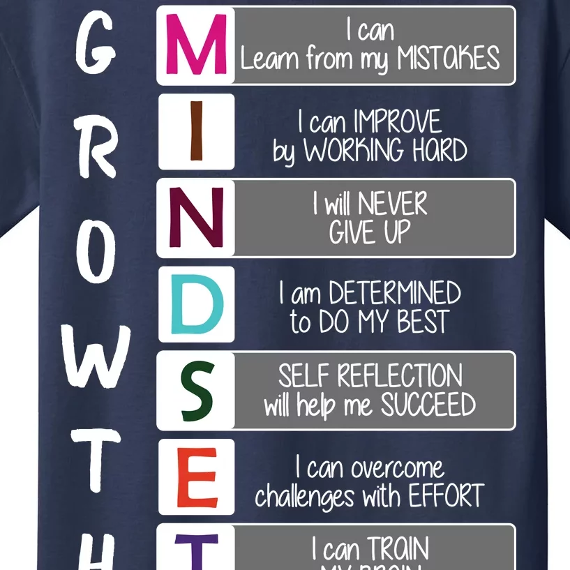 Growth Mindset Kids T-Shirt