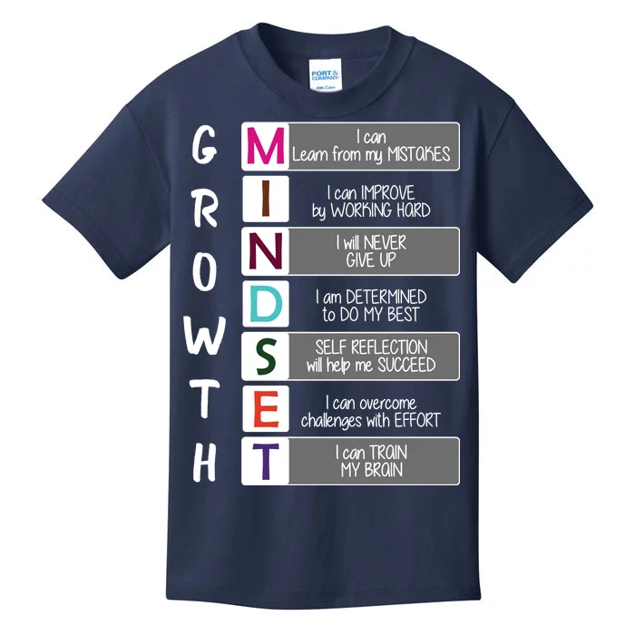 Growth Mindset Kids T-Shirt