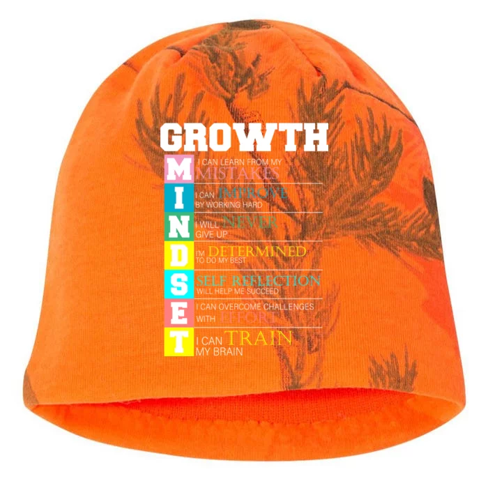 Growth New Mindset And Resolution Kati - Camo Knit Beanie