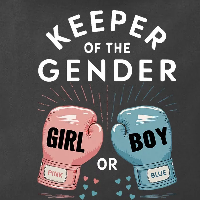 Gender Reveal Party Keeper Of Gender Boxing Zip Tote Bag