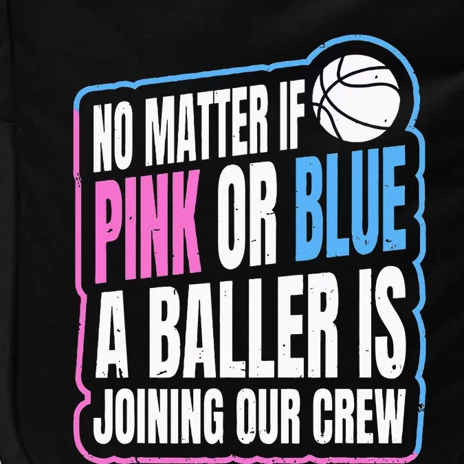 Gender Reveal Party Quote For A Basketball Player Impact Tech Backpack