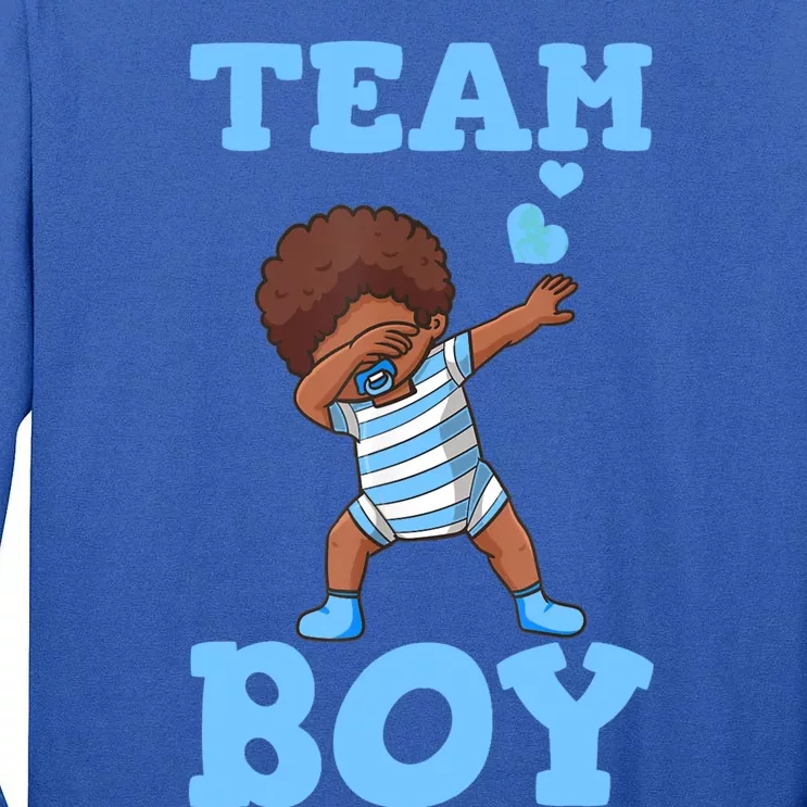 Gender Reveal Party Team Boy Tall Long Sleeve T-Shirt