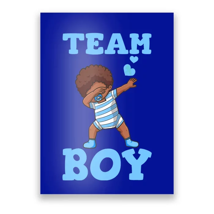 Gender Reveal Party Team Boy Poster