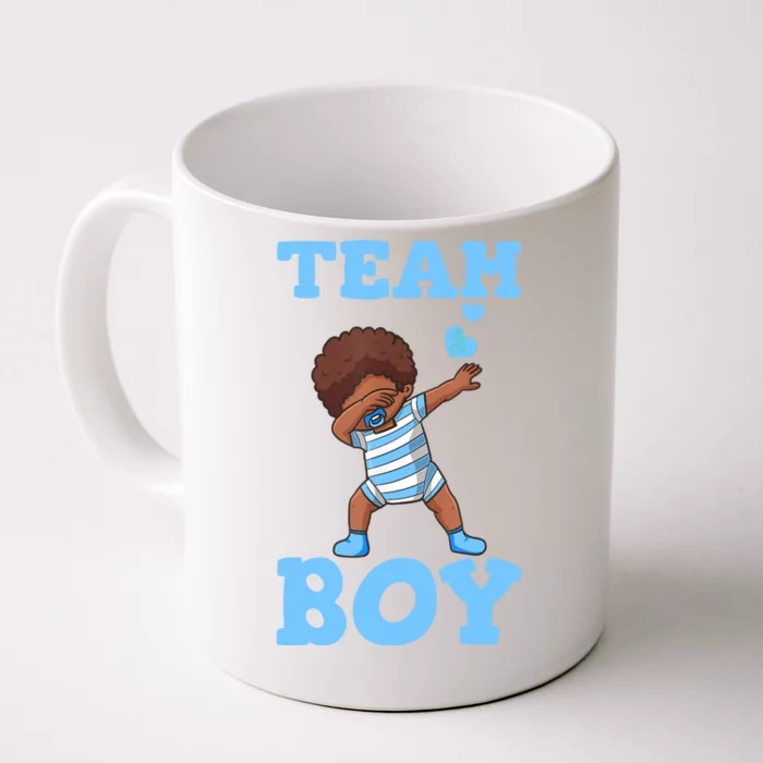 Gender Reveal Party Team Boy Front & Back Coffee Mug