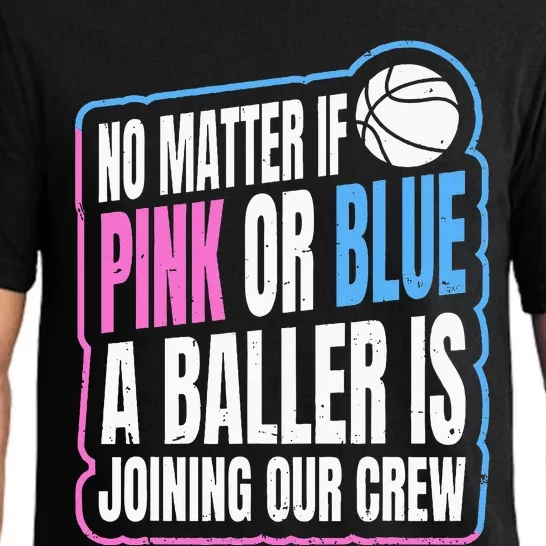 Gender Reveal Party Quote For A Basketball Player Pajama Set