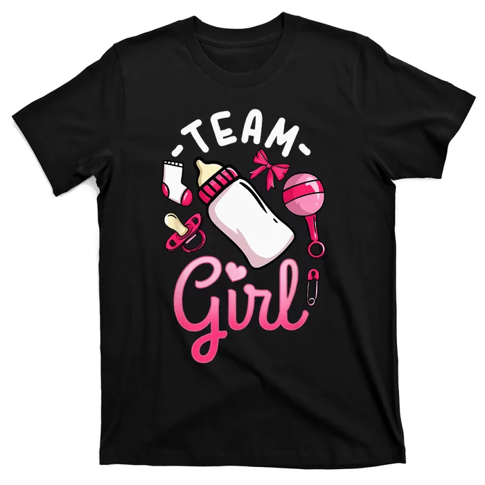 Gender Reveal Party Team Girl T-Shirt