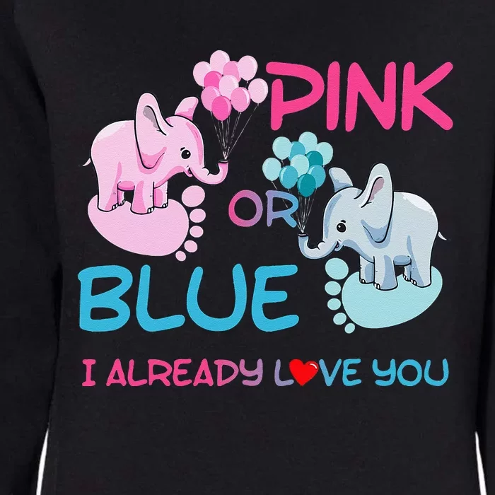 Gender Reveal Pink Or Blue Boy Or Girl Party Supplies Family Womens California Wash Sweatshirt