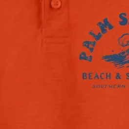 Groovy Retro Palm Springs Beach Surf Club Summer Vacations Dry Zone Grid Performance Polo