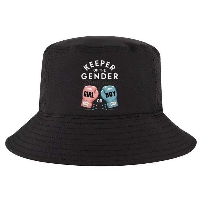 Gender Reveal Party Keeper Of Gender Boxing Cool Comfort Performance Bucket Hat