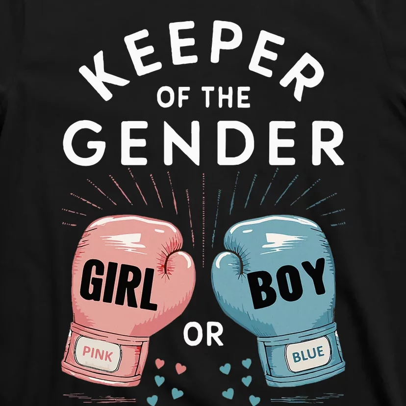 Gender Reveal Party Keeper Of Gender Boxing T-Shirt