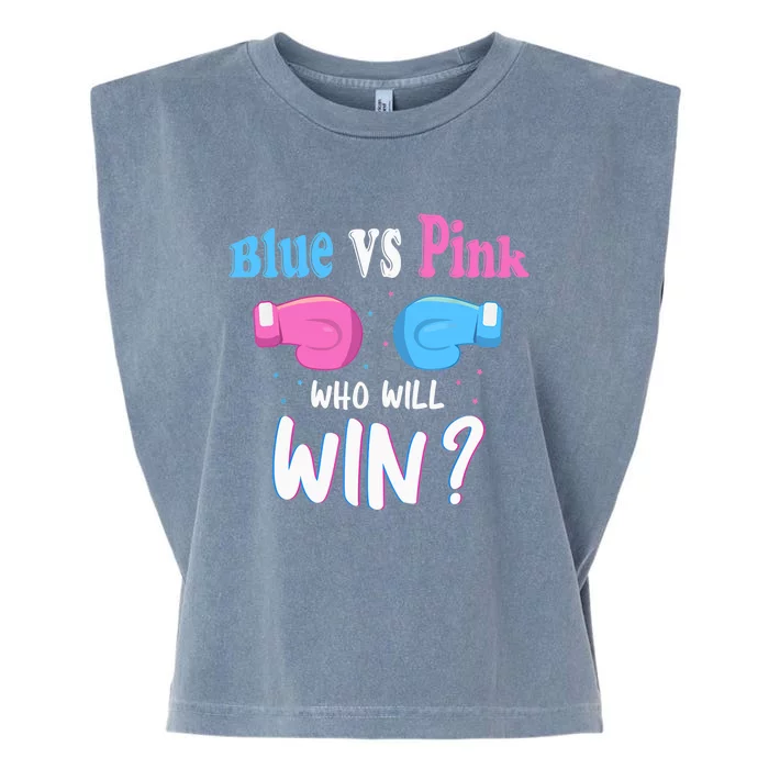 Gender Reveal Party Gifts, Blue Vs Pink Who Will Win? Garment-Dyed Women's Muscle Tee