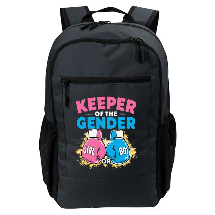 Gender Reveal Party Boxing Gloves Keeper Of Gender Daily Commute Backpack