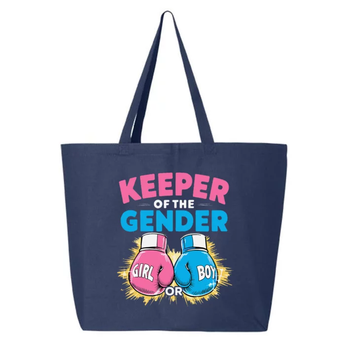 Gender Reveal Party Boxing Gloves Keeper Of Gender 25L Jumbo Tote