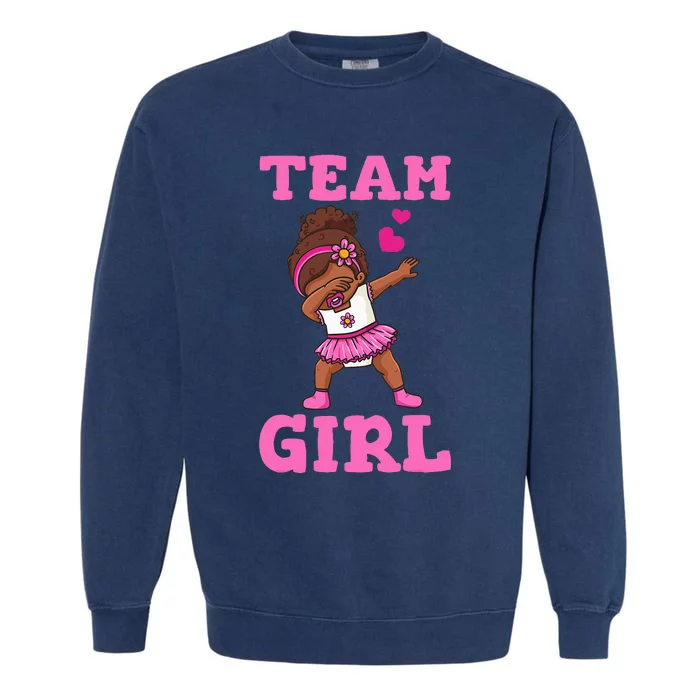 Gender Reveal Party Team Girl Garment-Dyed Sweatshirt