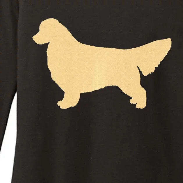 Golden Retriever Premium Womens CVC Long Sleeve Shirt