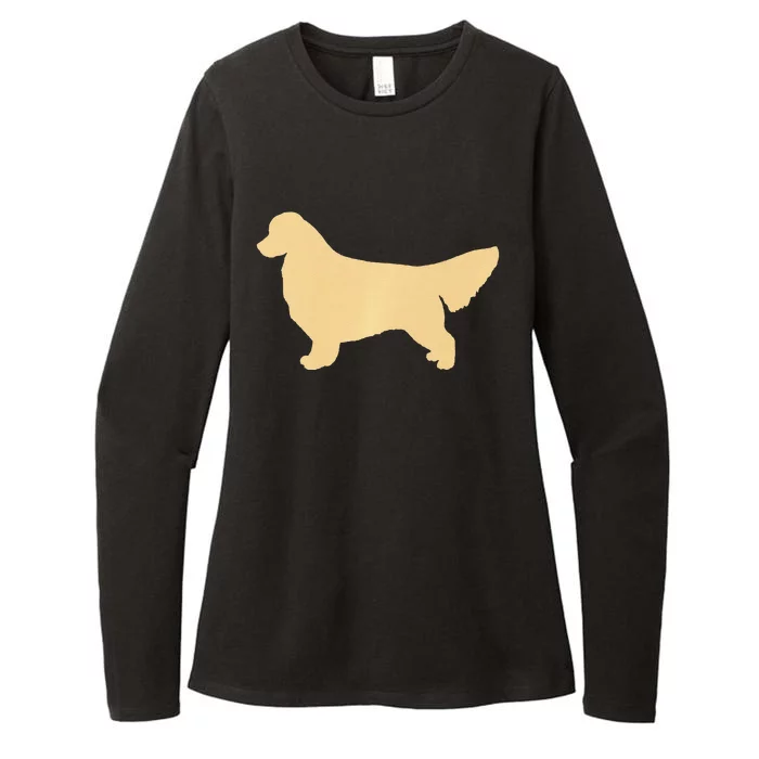 Golden Retriever Premium Womens CVC Long Sleeve Shirt