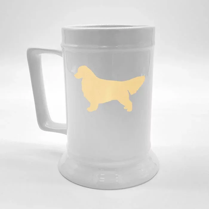 Golden Retriever Premium Front & Back Beer Stein