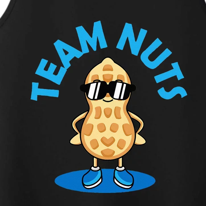 Gender Reveal Party Team Nuts Performance Tank