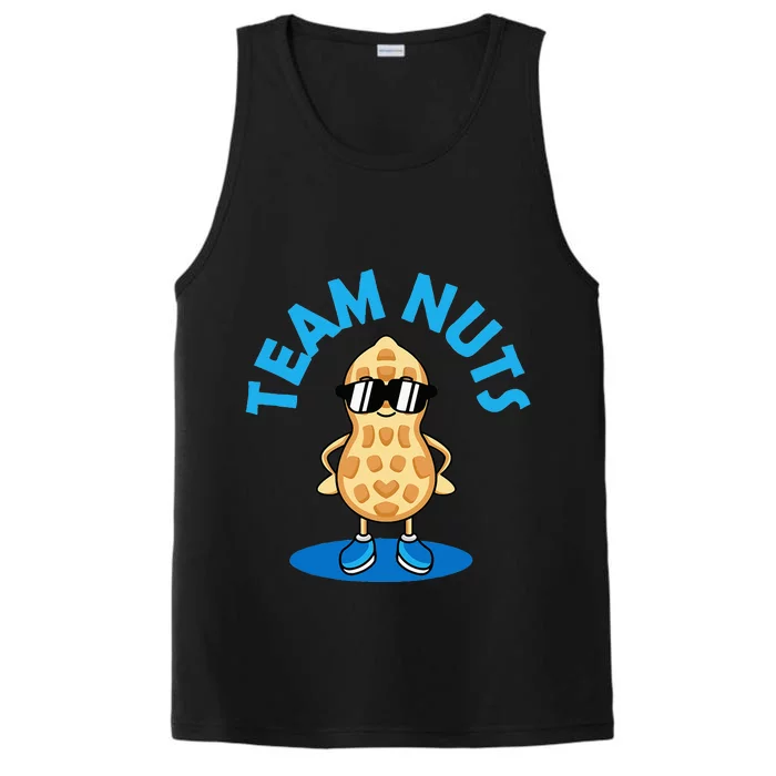 Gender Reveal Party Team Nuts Performance Tank