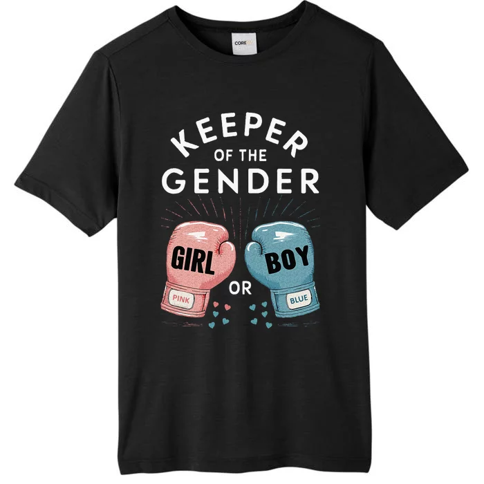 Gender Reveal Party Keeper Of Gender Boxing ChromaSoft Performance T-Shirt