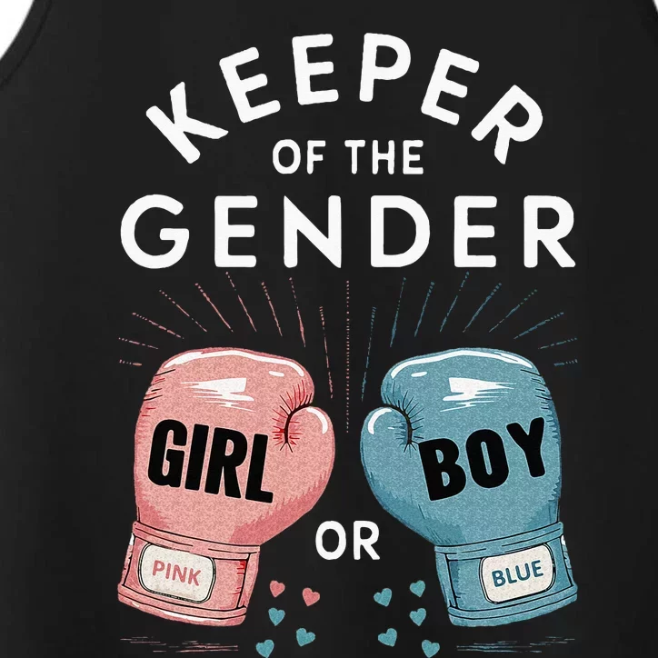 Gender Reveal Party Keeper Of Gender Boxing Performance Tank