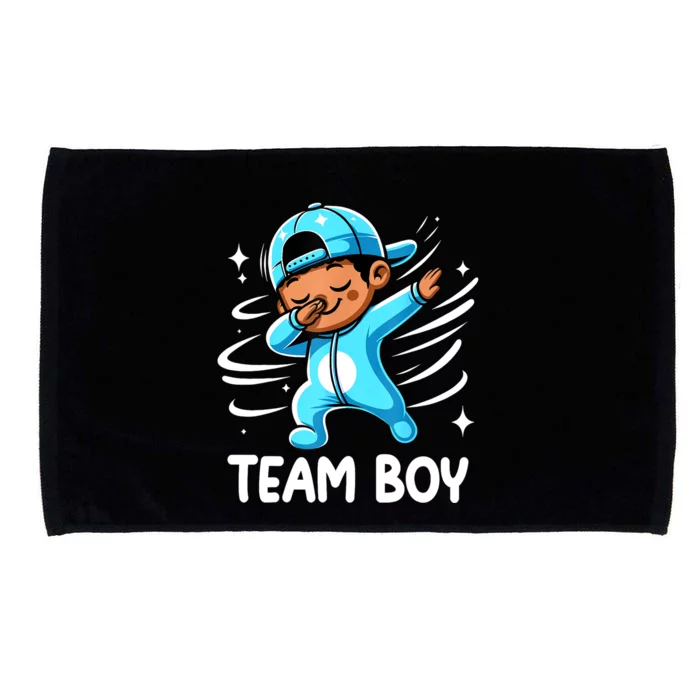 Gender Reveal Party Team Boy Baby Announcement Microfiber Hand Towel