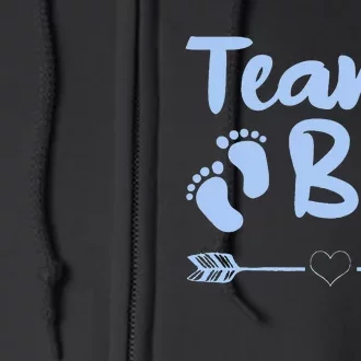 Gender Reveal Party Team Pregnancy Announcement Full Zip Hoodie