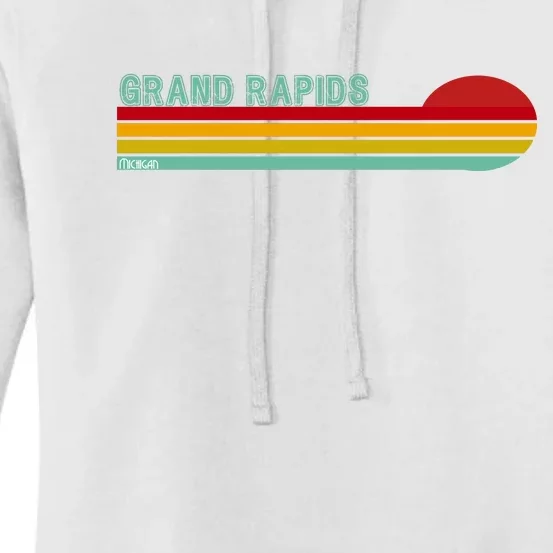 Grand Rapids Retro Michigan Women's Pullover Hoodie