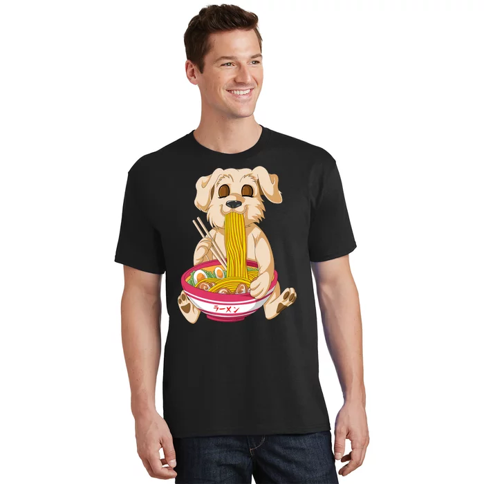 Golden Retriver Ramen T-Shirt